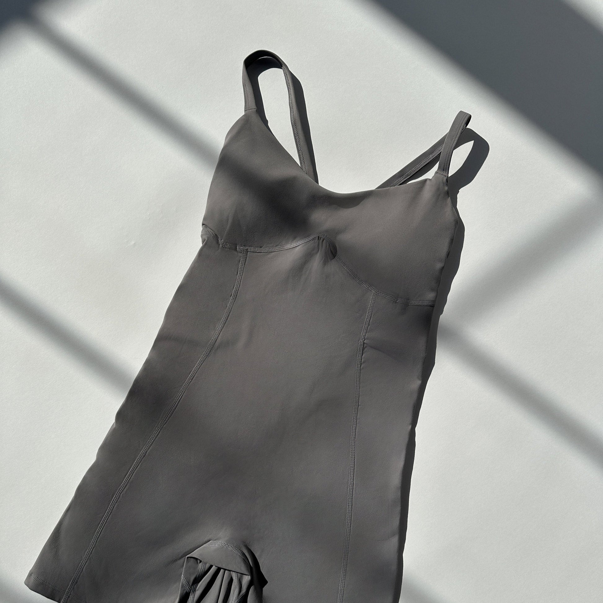 Agile Slimming Romper - Graphite