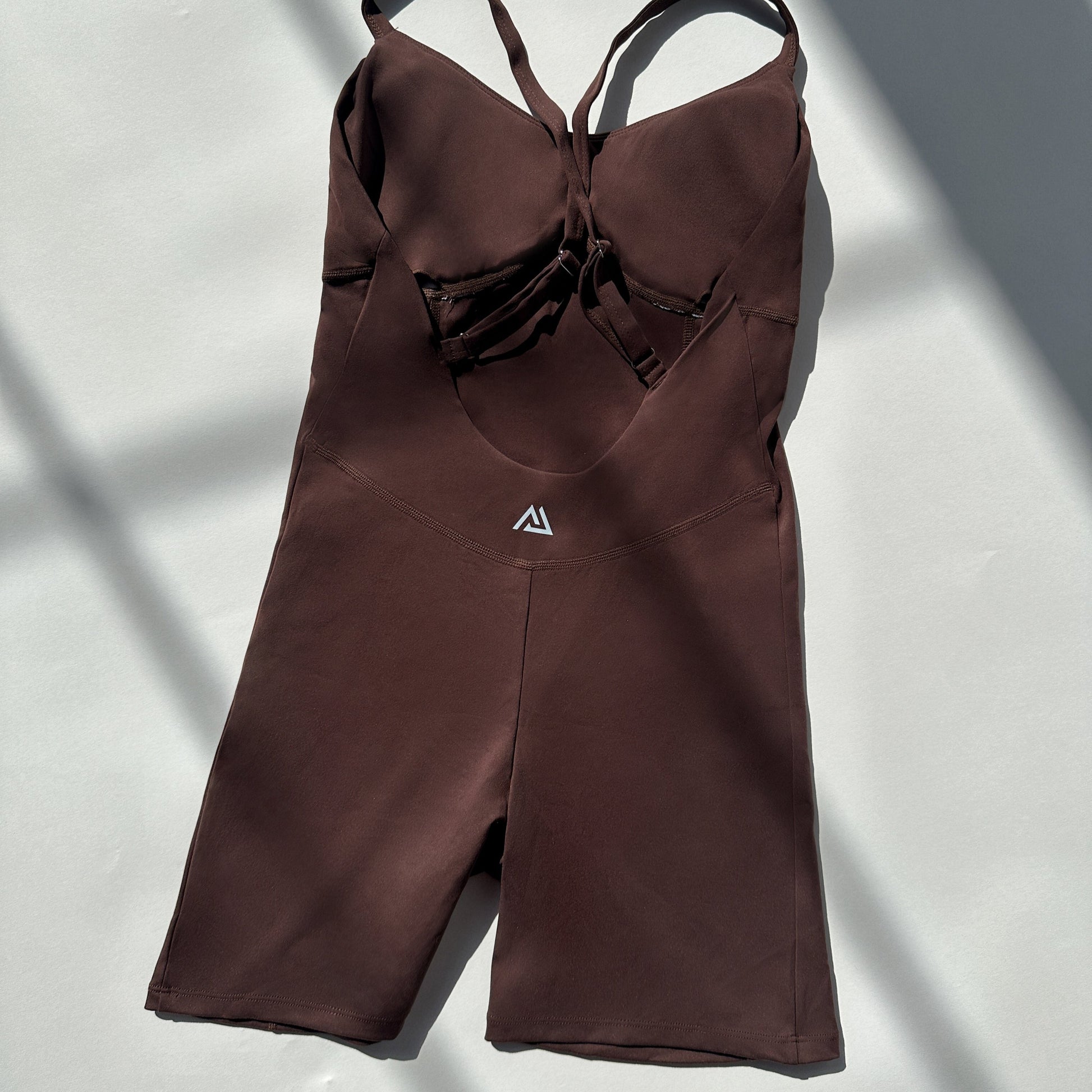 Agile Slimming Romper - Mocha