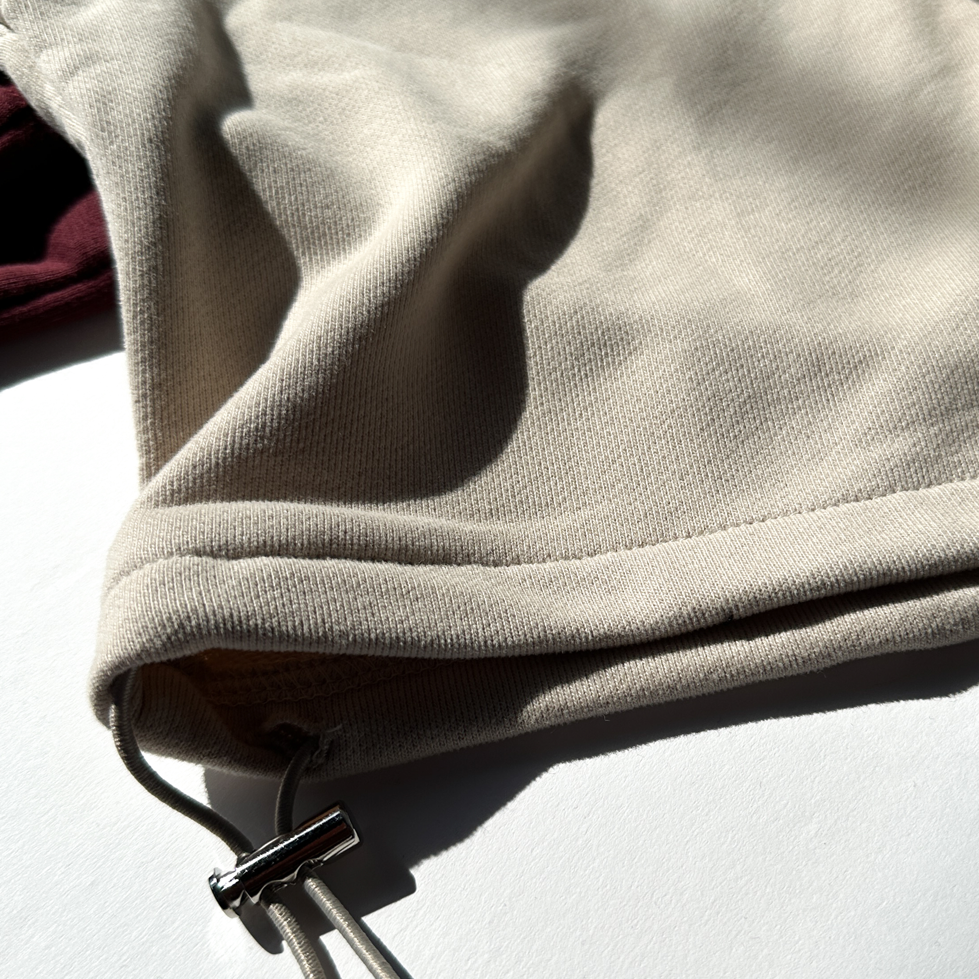 Adjustable Zip Crop Jacket - Cream