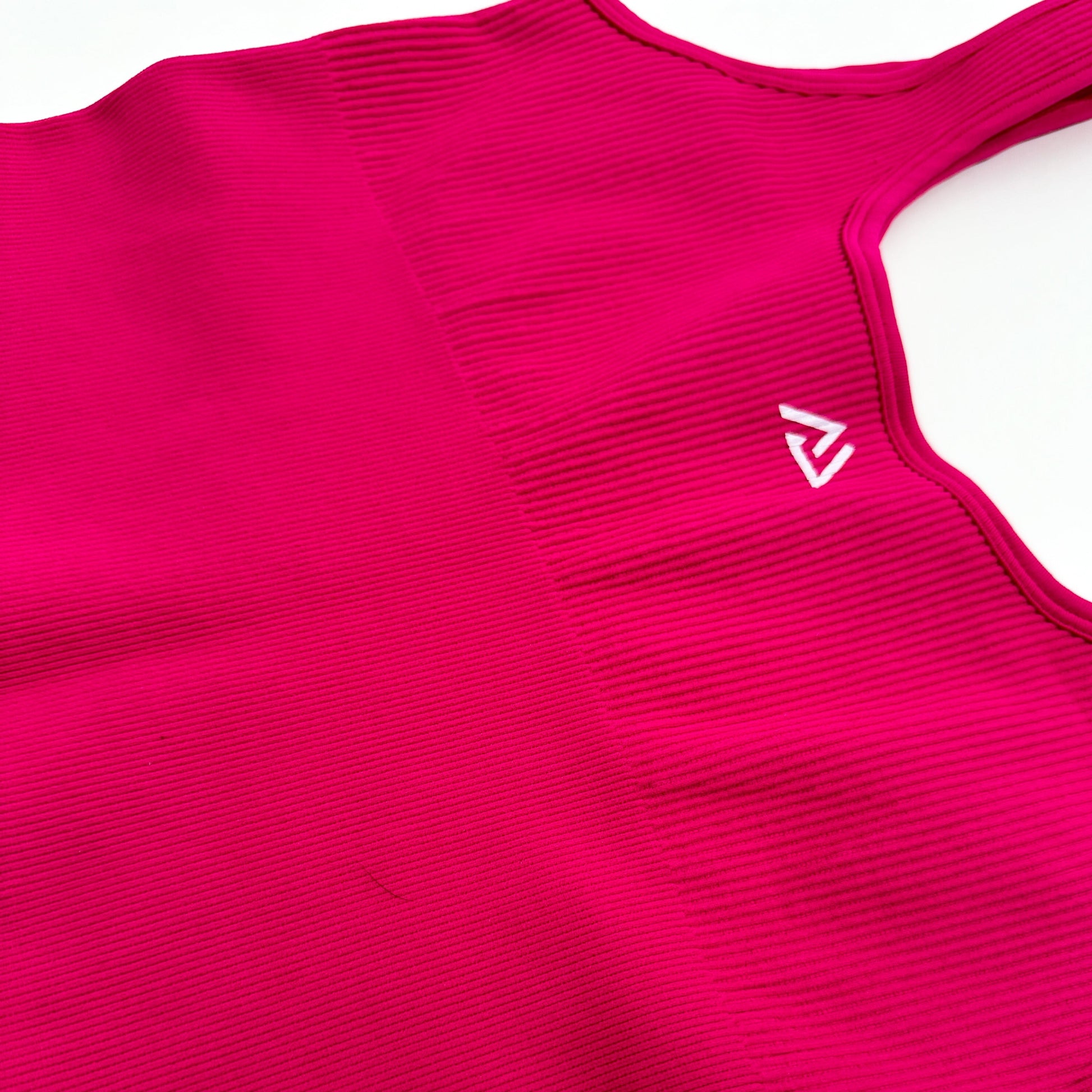 Lounge Soft Ribbed Jumpsuit - Dragon Fruit