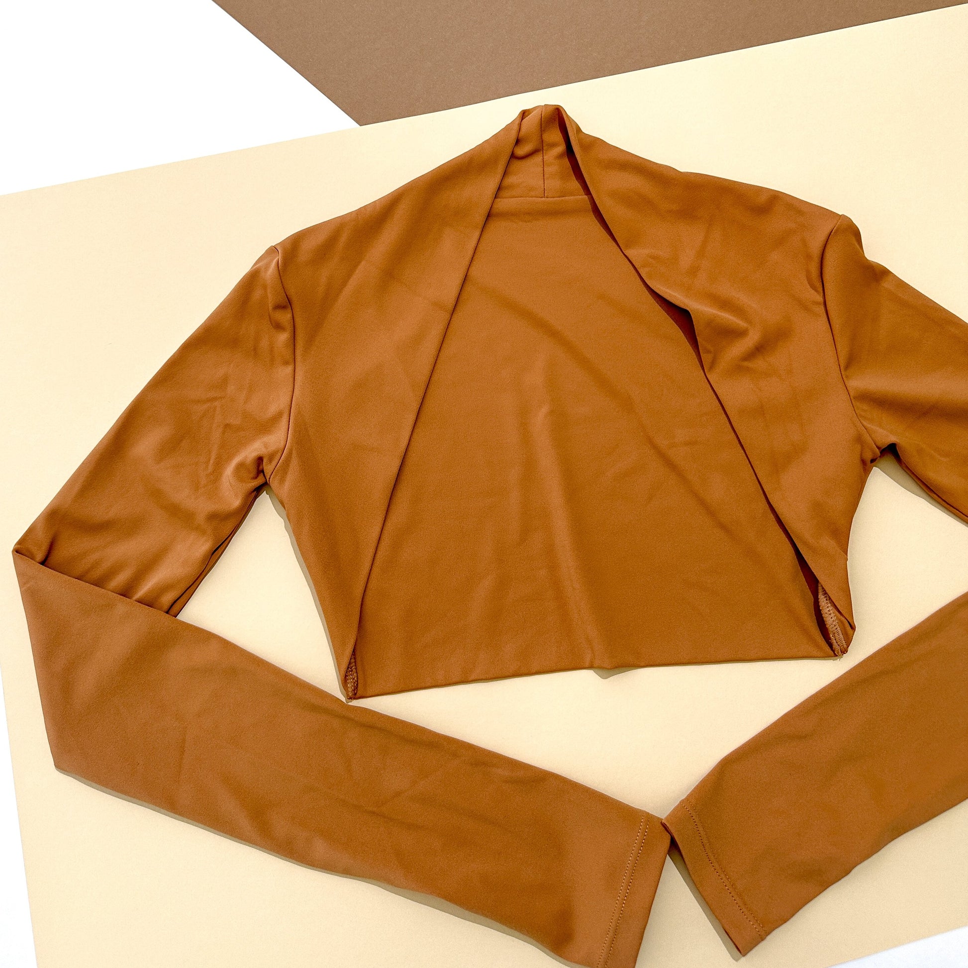 Agile Yoga Shrug / Bolero - Clay