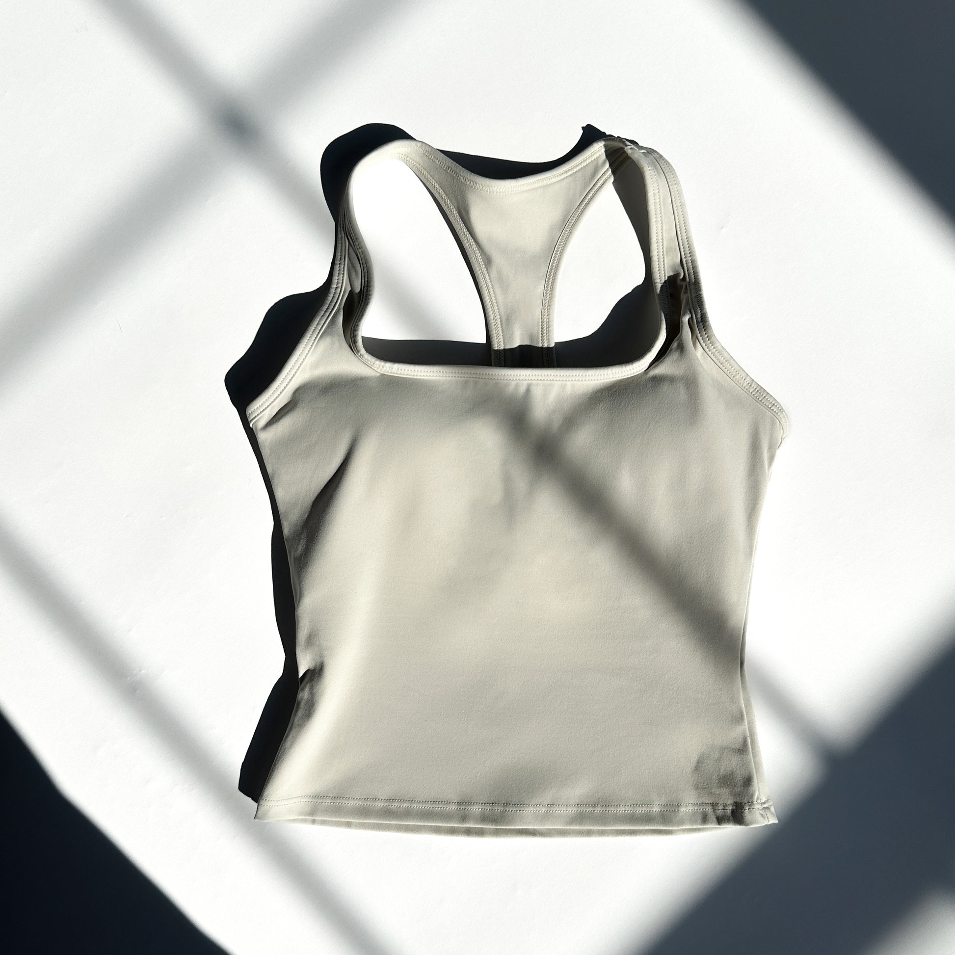 Agile Racer Tank - Oat
