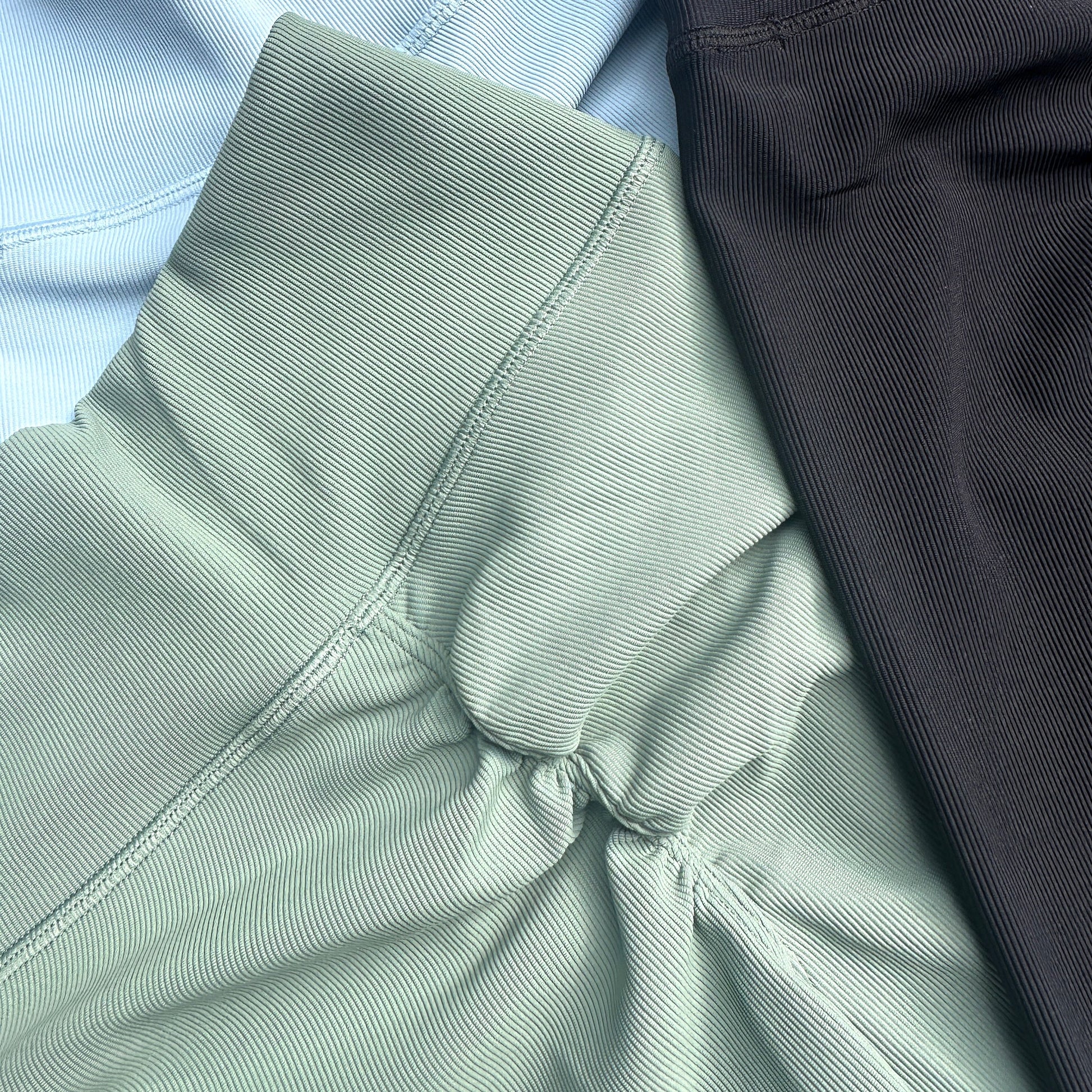 Lounge Soft Ribbed Flare Leggings - Sage