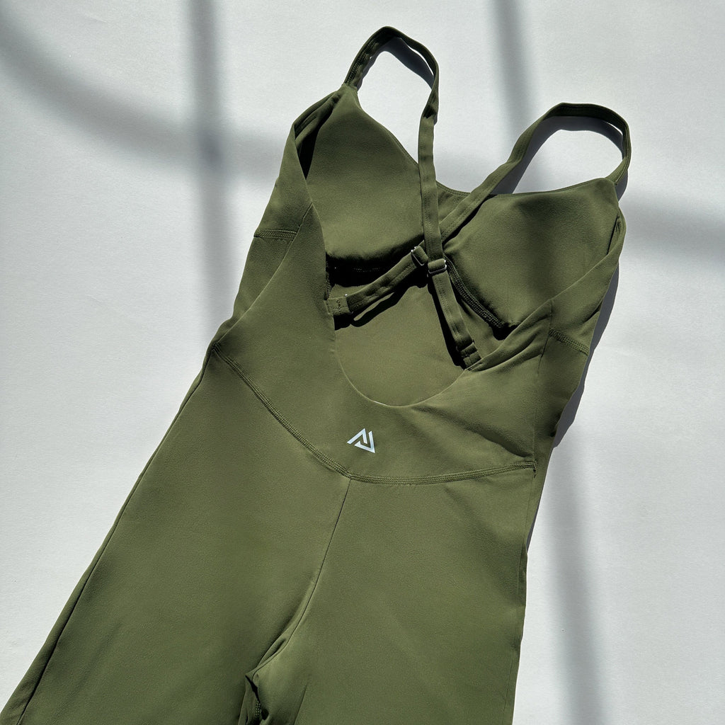 Agile Slimming Romper - Forest