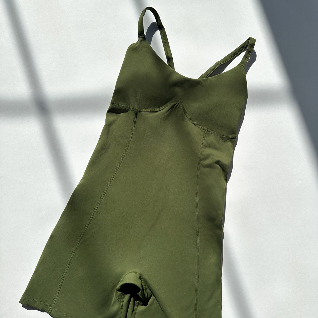 Agile Slimming Romper - Forest