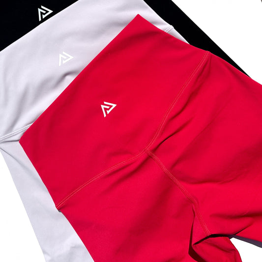 Aessntl High Rise Biker Shorts - Hot Pink