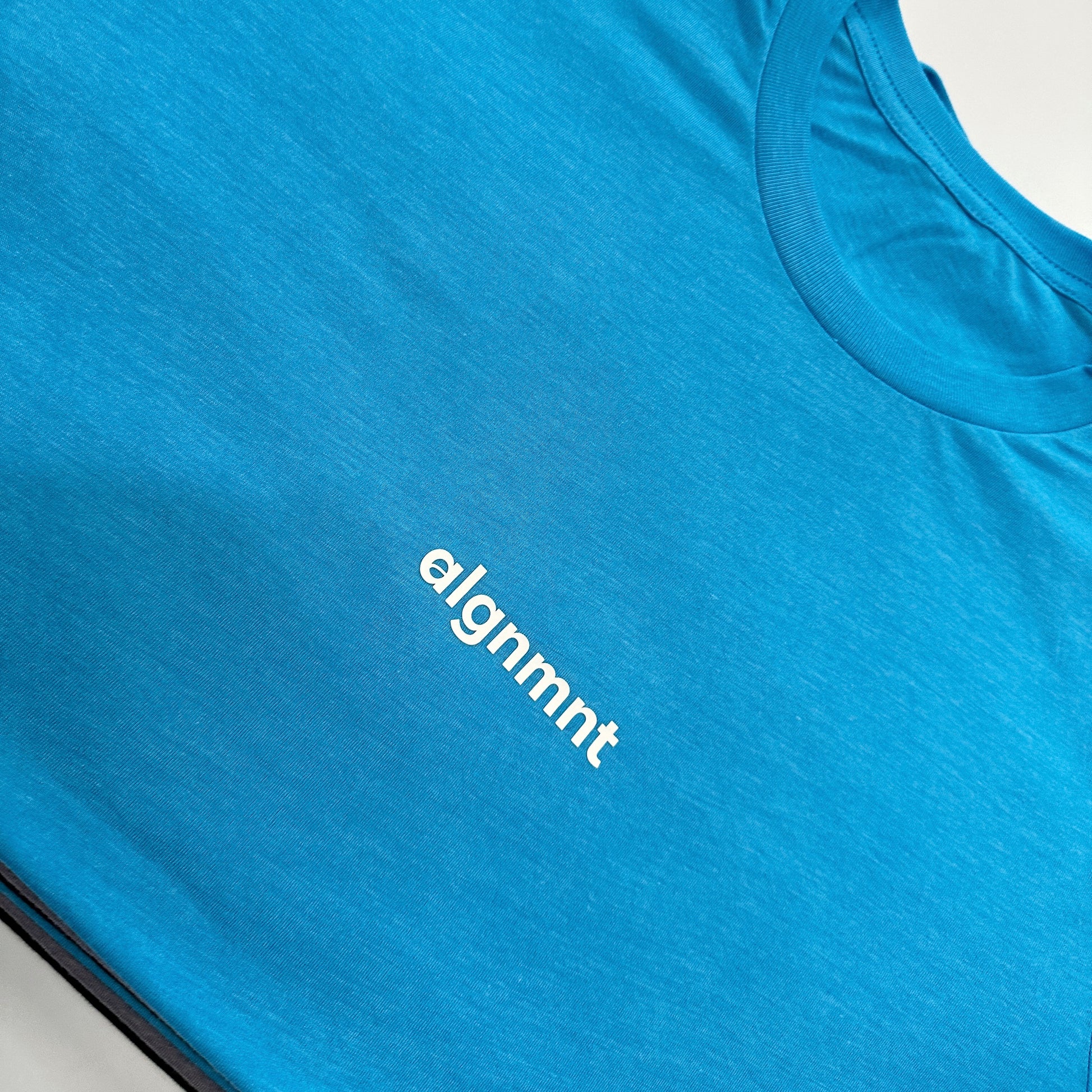 Classic Logo Tee - Aqua